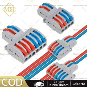 Connector terminal konektor kabel sambung cabang sambungan stop kontak