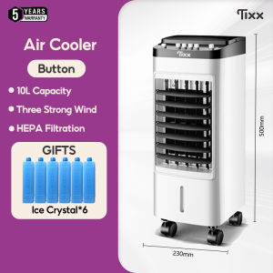 XTTX Air Cooler Home With 10L Water Tank Three-Speed Regulation WIth Remote Control