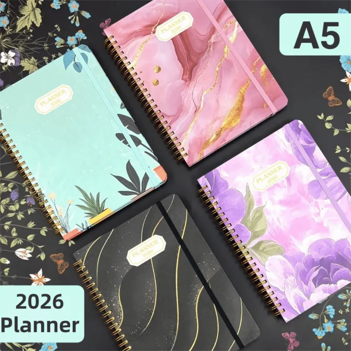 MYTHIS Weekly and Monthly 2026 Planner A5 Jan.2026 - Dec.2026 Calendar ...