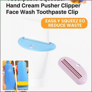 Push Clip Control Bottle Pusher Cleanser Toothpaste Squeezer Help Maintenance Avoidance Save