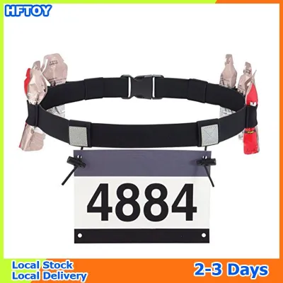 HFTOY Outdoor Running Race Number Belt Waist Pack Bib Holder For Triathlon Marathon Cycling Fitness Sport Accessories