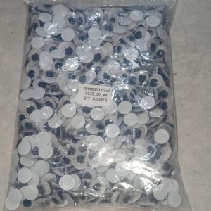 Mata Boneka / Mata Kocak / Mata Jalan / Moving Eyes Isi 100 Pcs dan 50 Pcs