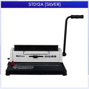 OFFICOM Wire Binding Machine STD12A A4 Size 34 Hole Punched Sheets