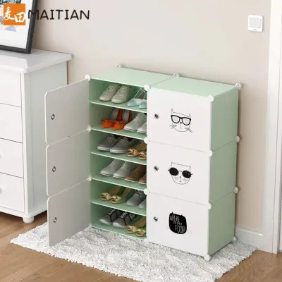 Tủ Giày 12 Ngăn Tủ Giày Nhựa Lắp Ghép Thông Minh Nhiều Lựa Chọn