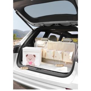 NantFun 【คลังสินค้าในพื้นที่ + บริการเก็บเงินปลายทาง】 กระเป๋าเก็บของอเนกประสงค์ดีไซน์น่ารักสำหรับแขวนในรถยนต์ – ที่จัดระเบียบเบาะหลังและท้ายรถ