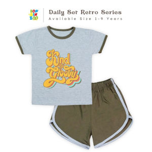 BONBINZOO - Daily Set Retro Series Usia 1-6 Tahun