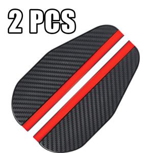 จัดส่งภายใน24ชม1 คู่ รถ PVC คาร์บอนไฟเบอร์ กันฝน กระจกมองหลัง กันฝน คิ้วกาว สําหรับกระจกมองหลัง รถ กันฝน อะไหล่เปลี่ยน แผ่นยางกันฝน กระจกข้างรถยนต์ลายเคฟล่า แพ็ค 2 ชิ้น ซ้าย-ขวา