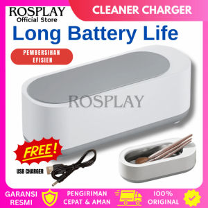 Ultrasonic Cleaner Dengan Ultra Violet Alat Pembersih Kacamata Perhiasan Cincin Portable