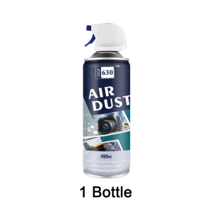 Air Duster 450ml Compressed Air Can For Camera PC Laptop Computers Keyboard Cleaner Multi-Purpose Precision Electronic Cleaning Agent