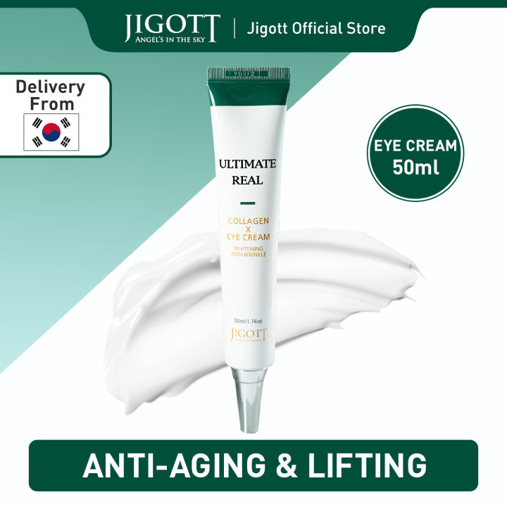 [KOREA]JIGOTT Ultimate Real Collagen Lifting and Anti-Wrinkle Eye Cream ...