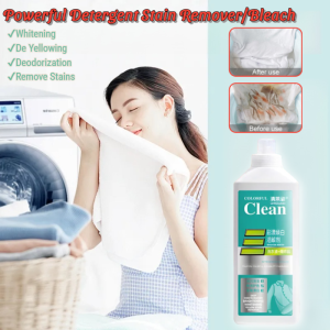 Non-ion Active Oxygen Bubble Color Bleaching Laundry Detergent Active Oxygen Whitening Solvent White Clothes Color Clothes Universal Stain Remover去污增亮洗衣液