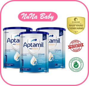 Combo 3 Sữa bột Aptamil Profutura NEWZEALAND  số 1 380g cho bé 0-12 tháng date 2027