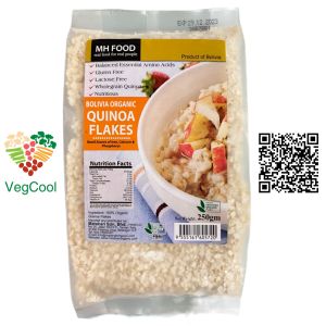 MH FOOD 100% Organic Quinoa Flakes from Bolivia 250g