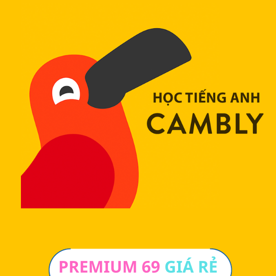 Tài khoản học Ngoại Ngữ Cambly 30 phút/ buổi - Premium 69 giá rẻ