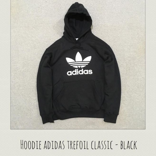 Hoodie 2025 adidas hitam