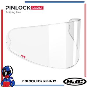 Pinlock Anti Fog Shield for RPHA 12 Clear Dark Smoke