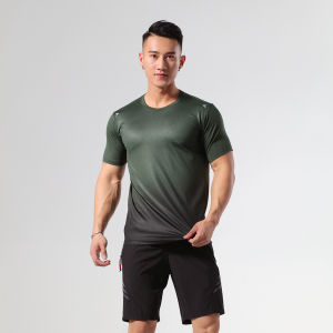 Running Fitness Polyester Gym Custom Sport T Shirt Mens Shirts MT011