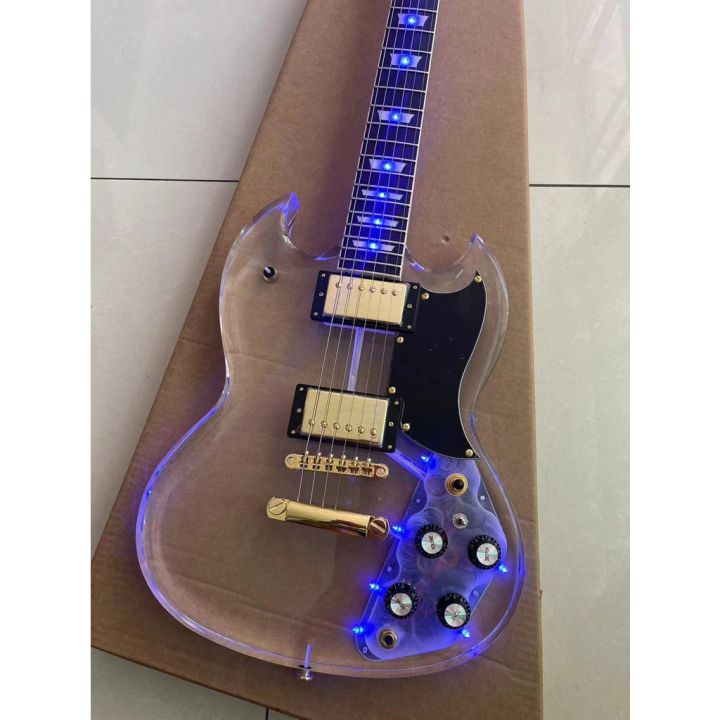 Acrylic deals sg guitar