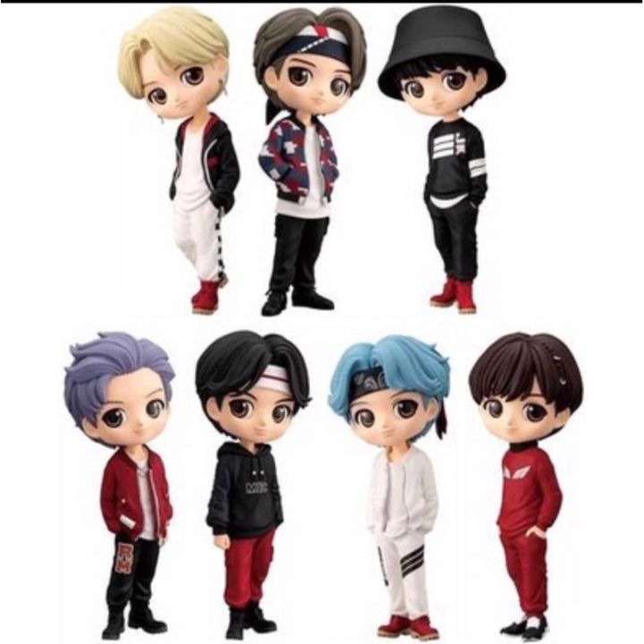 Qposket KPOP BTS Tinytan Jungkook V Jimin K.O Collectible