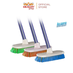 Dragon Sikat Dorong Lantai Multifungsi D 938 - Warna Neon/Perak