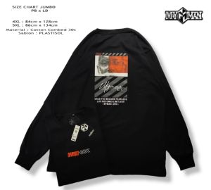 KAOS OVERSIZE LENGAN PANJANG PRIA JUMBO 4XL 5XL Kaos jumbo lengan panjang jumbo Kaos jumbo lengan panjang ld 130 Kaos jumbo lengan panjang pria Kaos panjang pria dewasa jumbo Kaos lengan panjang jumbo ld 140 Kaos tangan panjang pria jumbo