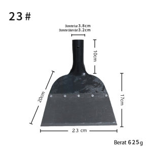 Sekop Pembersih Taman/Sekop Datar Baja/Sekop Tanah Penyiangan/Mangan Sekop Datar/Tajam Alat Sekop/Garukan Kotoran Hewan/Kokoh Tahan Lama
