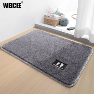 Non-Slip Doormat Absorbent Bathroom Mat Soft And Comfortable Carpet For Bathroom Bedroom Durable Absorbent Mat