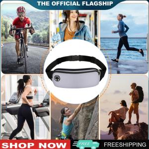 [ZENLEA6]Lightweight Running Bag Waterproof Sports Fanny Pack Mobile Phone Bag Dual-Layer Marathon Jogging Cycling Bag Breathable