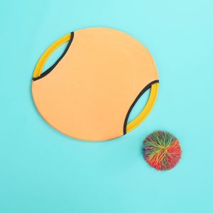 Funny Ball Toy Parent Child Easy Apply Throwing Funny Kids Toy Racket Catch Ball Game Set Interactive Outdoor Sports Toys