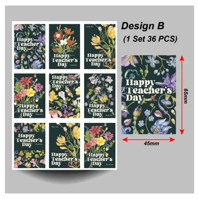 (🇸🇬 Local seller ) Decorative Seal Sticker for Teachers Day Gift