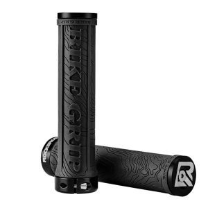2026 ROCKBROS Bike Grips TPR Rubber Bicycle Handlebar Mtb Grips Soft 3D Anti-skid Lock On Handle Bar Cycling Parts Bike Accessories