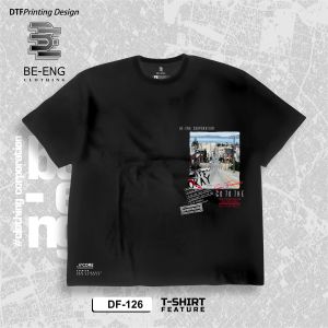 Kaos Oversized Bahan Cotton Combed 20s Kualitas Sablon Premium Tshirt Pria dan Wanita