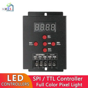 T-500 RGB Controller WS2811 WS2801 LPD6803 2812b สีอัจฉริยะ LED สีฝัน Magic RGB LED Strip เทป