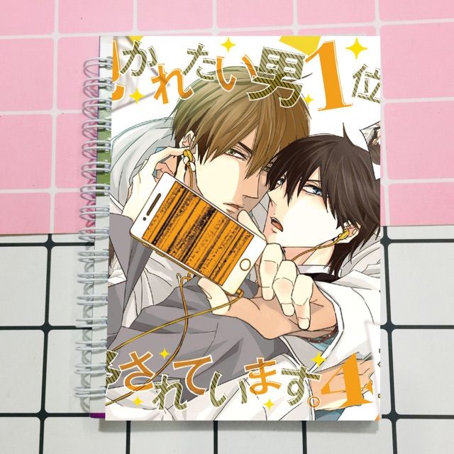 Sổ viết anime Dakaretai otoko ichii ni odosarete imasu nhiều mẫu ngẫu nhiên