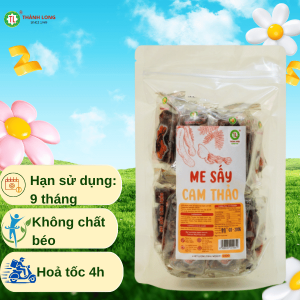 Mứt Me Thái Cam Thảo Thành Long Dẻo Dai Ăn Vặt Túi Zip 200g/500g