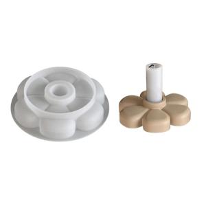 Craft Molds Bracket Molds Flower Shape Crafting Molds Unique Holder Molds for Home and Table Decorating