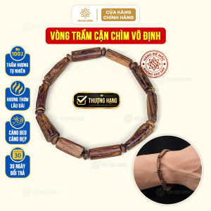 Vòng tay trầm hương cận chìm vô định Sơn Mộc Hương thơm ngọt đeo tay nam phong thủy tài lộc