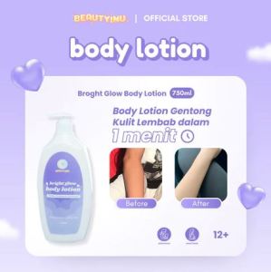 OKE - BEAUTYINU BRIGHT GLOW BODY LOTION 750ML - BODY LOTION BRIGHT GLOW BEAUTYINU