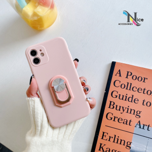 NA Softcase candy macaroon pelindung kamera Ringstand Casing VIVO V11 V15 V15 PRO V17 V19 V20 V20 SE V21 4G V21 5G I QOO NEO SI