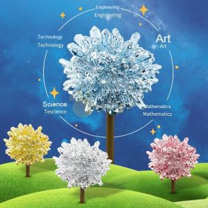 Manually Planting Crystal Magic Tree DIY Scientific Small Experiment Principle Enlightenment Toy Children Gift Decorations