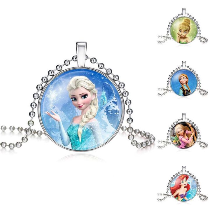 Dress Up & Role Play frozen | Elsa Snowflake Sparkle Necklace – Sebastiar