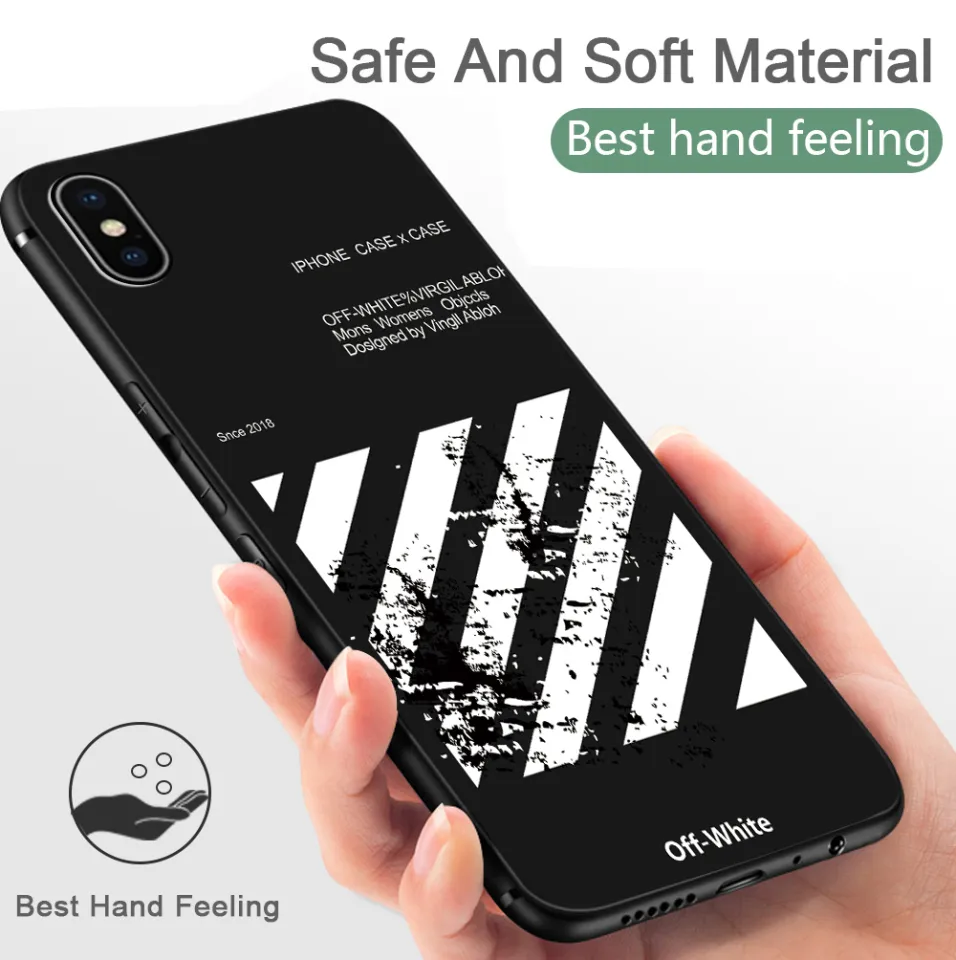 Softcase Off White Iphone X Case Off-White Iphone X/CS Dripping