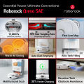 【GLOBAL NO.1】Roborock Qrevo Curv Seires/Qrevo Edge/Qrevo 5AE/QR 798 Robot Vacuum Cleaner  1st AdaptiLift Chassis 100% Hair Removal Rate & 0% Hair Tangling Rate. 