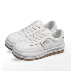 [TEBUS MURAH] Sepatu Sneakers Putih Wanita Fashion MT 03 Terlaris