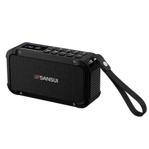 SANSUI F63 Đài FM kỹ thuật số đa chức năng Chức năng ghi âm loa Bluetooth không dây Máy nghe nhạc MP3 di động ngoài trời Boombox