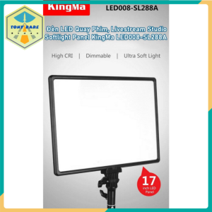 TonyRare - Đèn LED Quay Phim Livestream Studio Softlight Panel KingMa LED008-SL288A