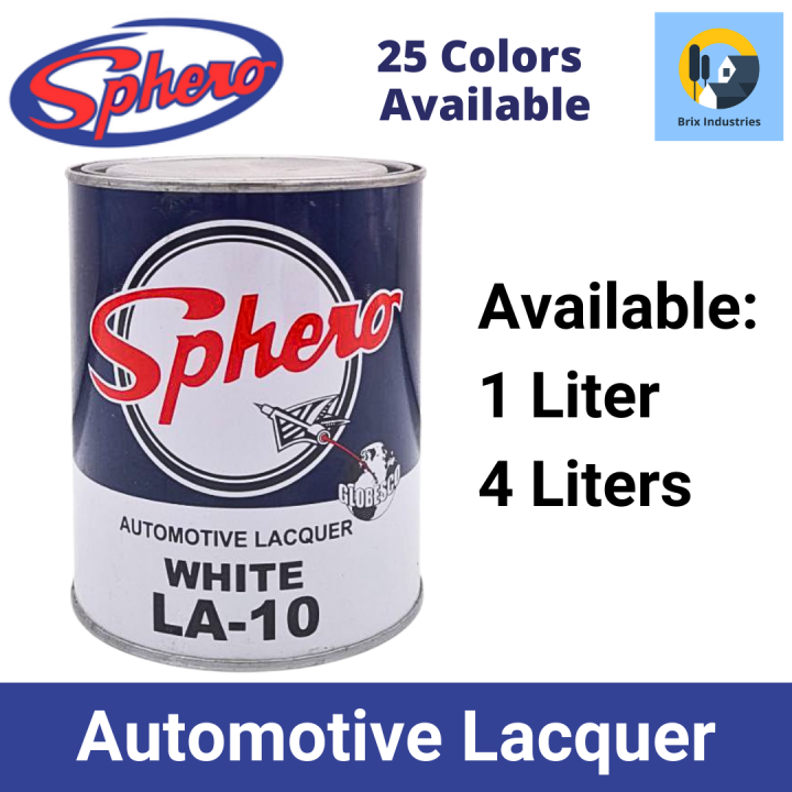 Sphero Automotive Lacquer 1 Liter or 4 Liters (Gallon) A Premium Quality Lacquer Lazada PH