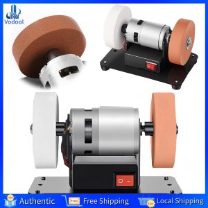 [Vodool Home Mall] Multifunctional Grinding Polishing Machine 7 Adjustable Speed Electric Sharpener Grinder for Metal/Wood/ Making/Jewelry Buffing