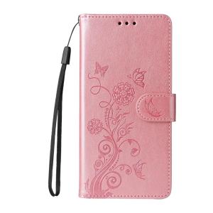Butterfly Flower Vine Case for Vivo Y38 Y39 Y50 Y56 Y76 Y77 Y76s T4 T4X T3 T3X T1X S20 IQOO Z10 Z9X Z9s Z7i Z6 U3X U1X U10 Lite Flip Card Slot Leather Book Cover