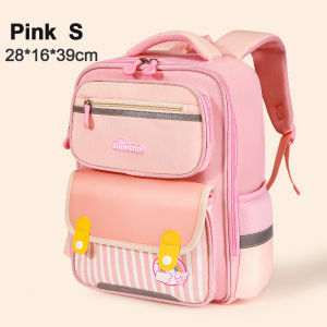 Sunveno Kids Spine Protective School Bag Large Capacity School Bag for Girls&Boys Waterproof Backpack Bookbag for Kindergarten Elementary Middle High School